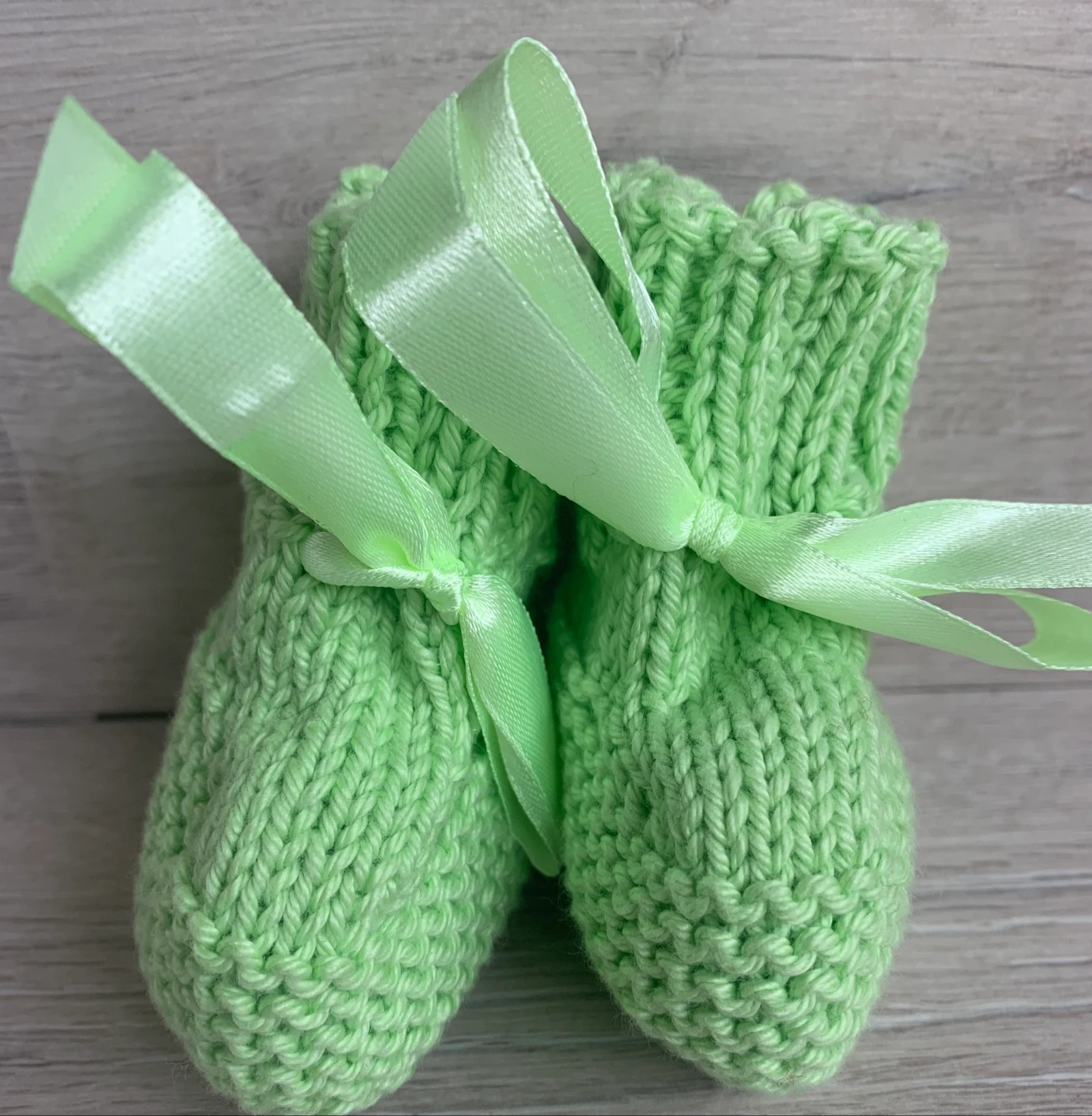 Baby hat and slippers 0/3 months – photo 3